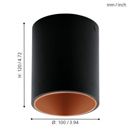 Eglo - LED Candeeiro de teto LED/3,3W/230V