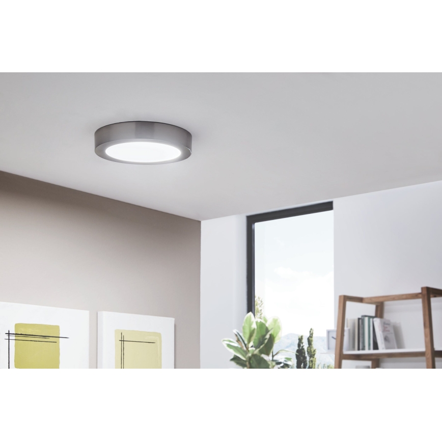 Eglo 94525 - Candeeiro de teto FUEVA 1 LED/16,5W/230V Ø 22,5 cm