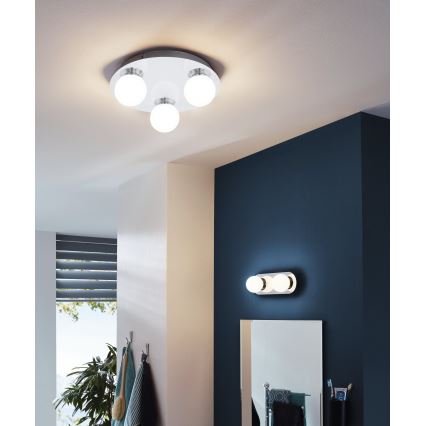 Eglo - Luz para casa de banho LED 2xLED/3,3W/230V IP44