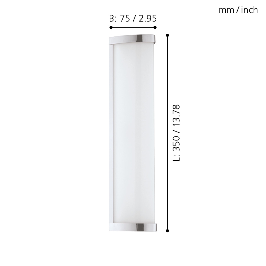 Eglo - Candeeiro de casa de banho LED/8W/230V IP44