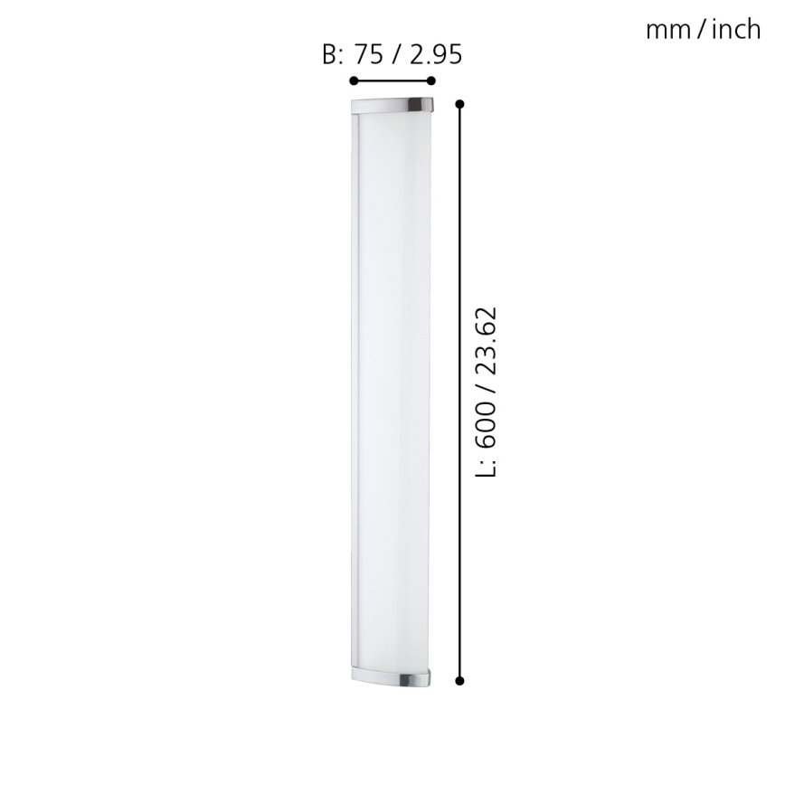 Eglo - Luz para casa de banho LED 2 1xLED/16W/230V IP44
