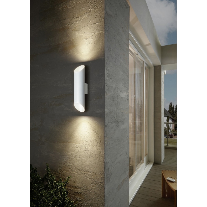 Eglo 94802 - Luz de exterior LED AGOLADA 2xLED/3,7W/230V IP44