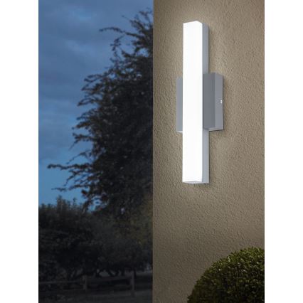 Eglo - Luz de exterior LED 1xLED/8W/230V IP44