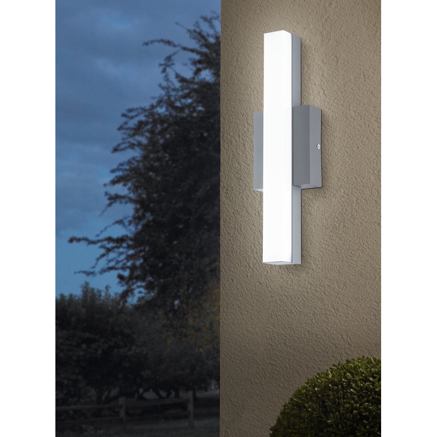 Eglo - Luz de exterior LED 1xLED/8W/230V IP44