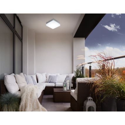 Eglo - Luz de teto para exterior LED/8,2W/230V IP44