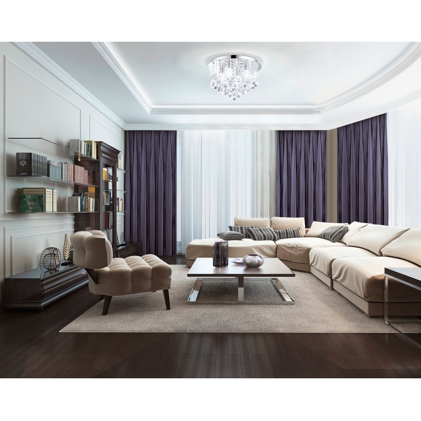 Eglo - Plafon LED para casa de banho 4xG9/3W/230V IP44