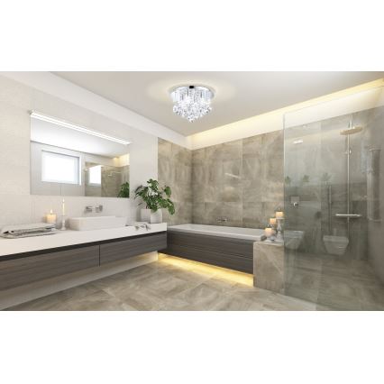 Eglo - Plafon LED para casa de banho 4xG9/3W/230V IP44
