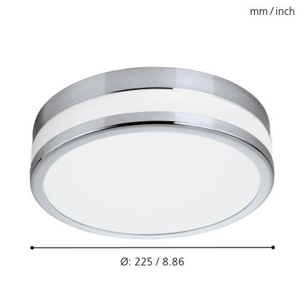 Eglo - Luz para casa de banho LED LED 1xLED/11W/230V IP44