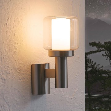 Eglo 95016 - Luz de parede de exterior POLIENTO 1xE27/40W IP44