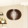 Eglo 95026 - Lustre pendente STELLATO 1xE27/60W/230V Ø 70 cm castanho