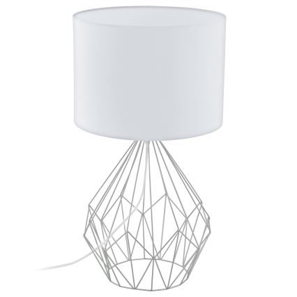 Eglo 95187 - Candeeiro de mesa PEDREGAL 1xE27/60W/230V