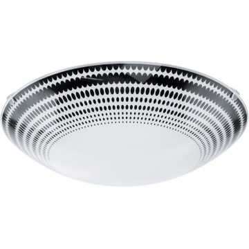 Eglo 95291 - Candeeiro de tecto LED MAGITTA LED/16W/230V Ø 31,5 cm preto/branco