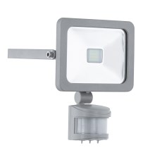 Eglo 95407 - Holofote LED com sensor FAEDO 1 1xLED/10W/230V IP44