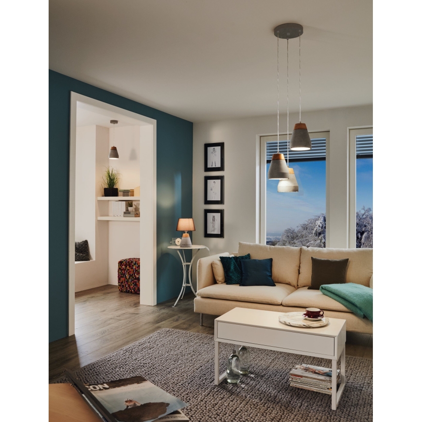 Eglo - Lâmpada de mesa 1xE27/60W/230V