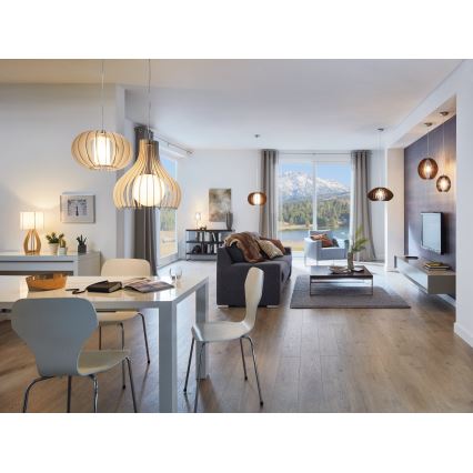 Eglo - Candelabro 2 1xE27/60W/230V