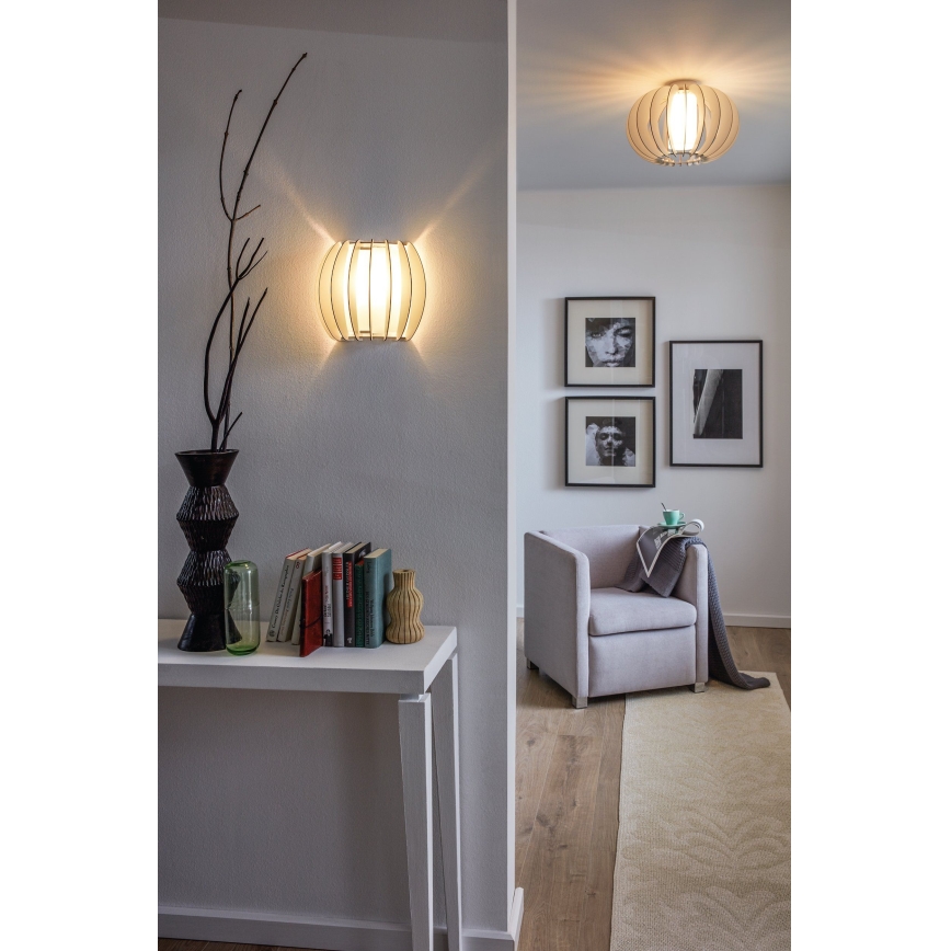 Eglo - Luz de parede 2 1xE27/60W/230V