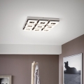 Eglo 95658 - Candeeiro de tecto de cristal FRADELO 9xLED/4W/230V