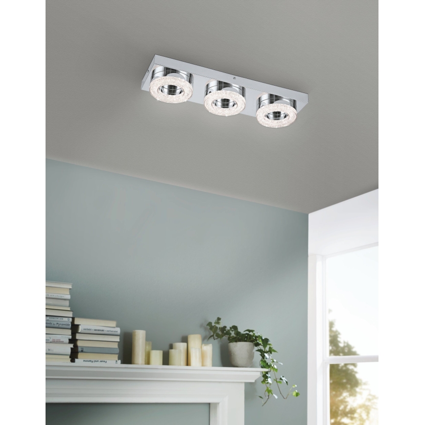 Eglo - Plafon LED 3xLED/4W/230V