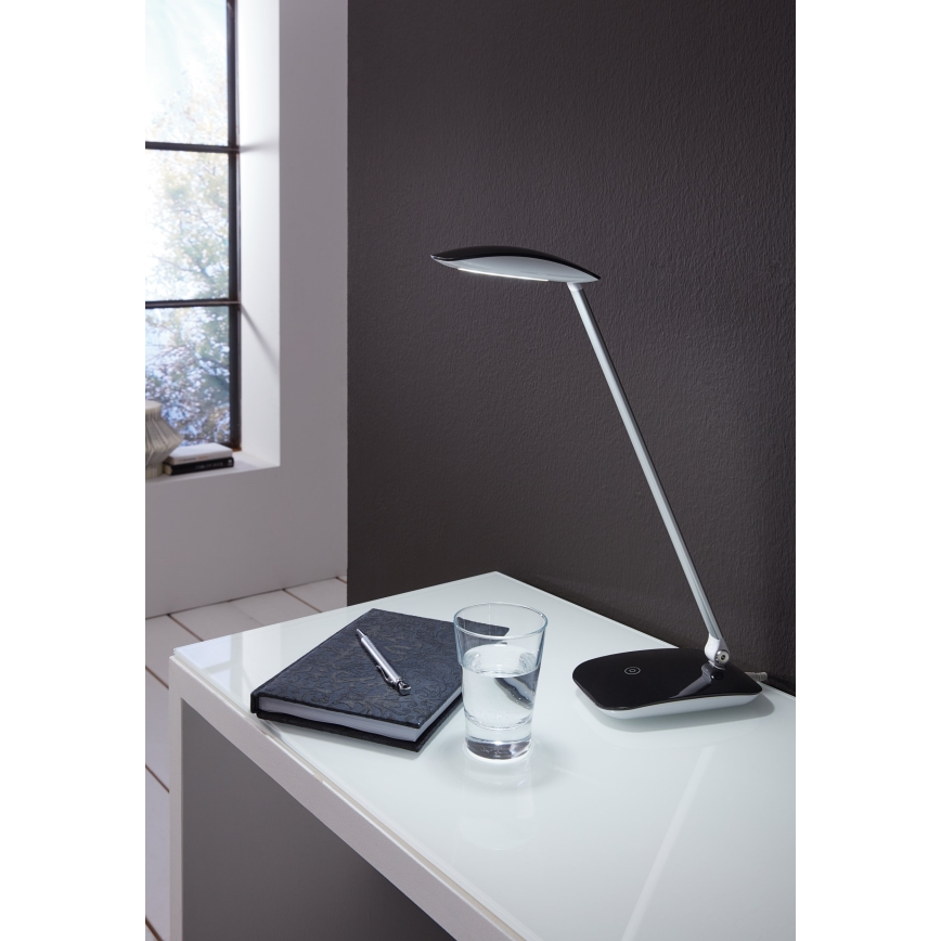 Eglo - Lâmpada de Mesa LED Regulável, 4,5 W, USB