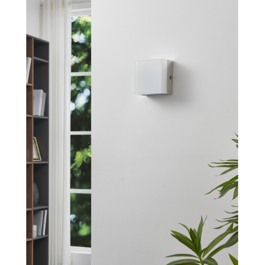 Eglo 95747 - Aplique de parede ALEA 2 LED/3,7W/230V
