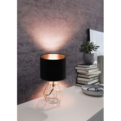 Eglo - Lâmpada de mesa 2 1xE14/60W/230V