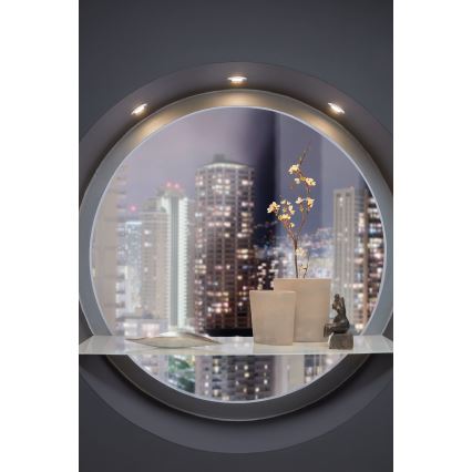 Eglo - CONJUNTO 3x Foco de encastrar LED PINEDA 1xLED/6W/230V