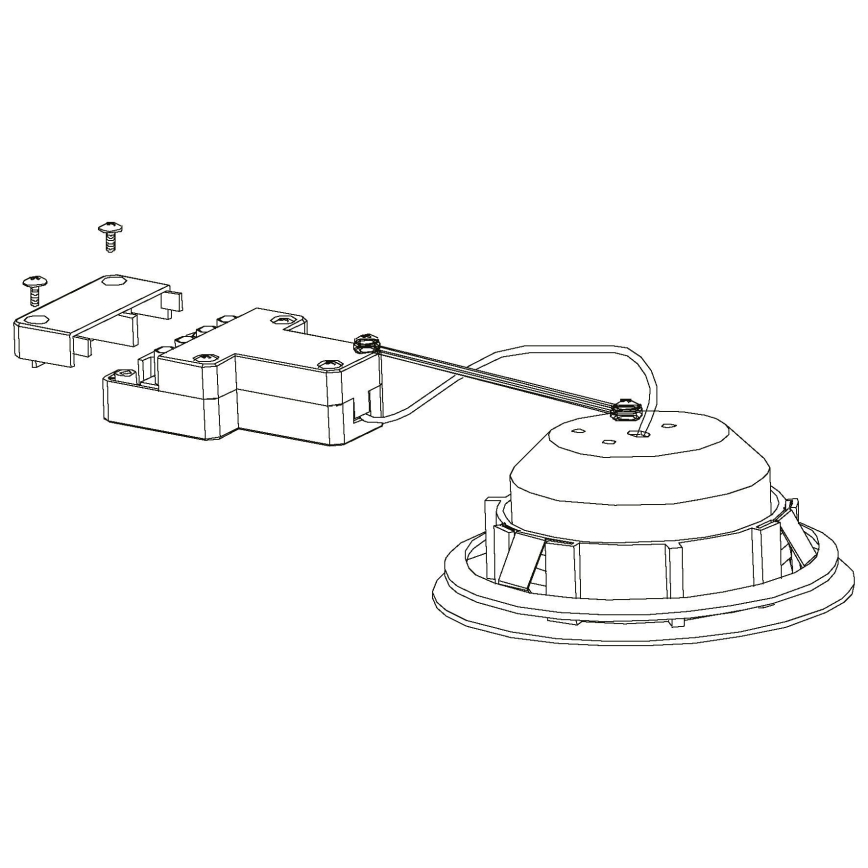 Eglo - Luminária de embutir LED/4,9W/230V