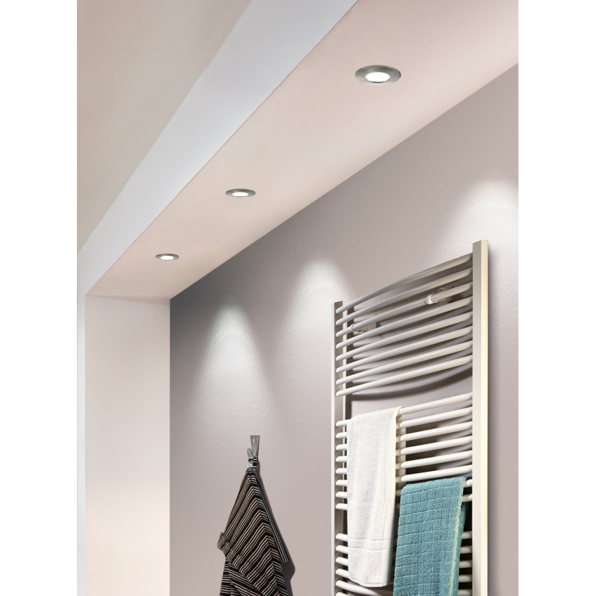 Eglo - Luminária de embutir LED LED/4,9W/230V