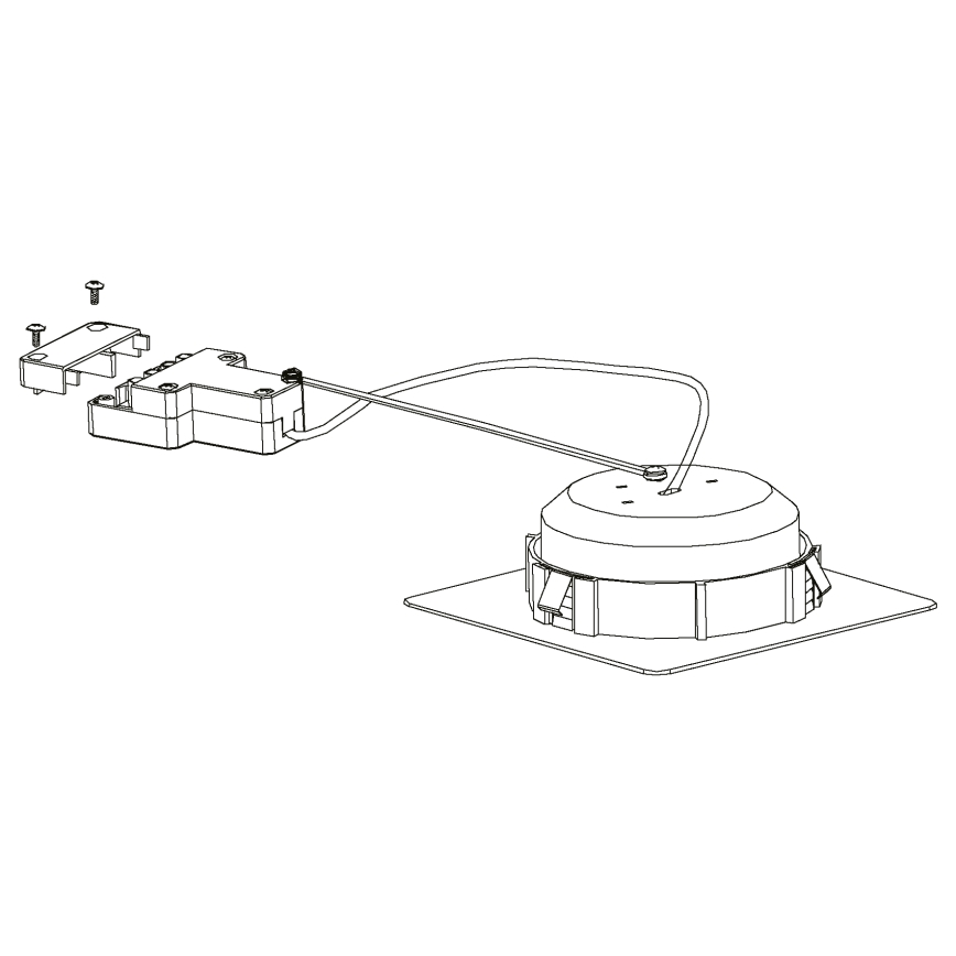 Eglo - Conjunto com 3 luminárias de embutir para teto PINEDA LED/4,9W/230V