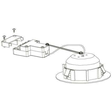 Eglo - Conjunto de 3 luminárias LED de embutir PINEDA LED/6W/230V