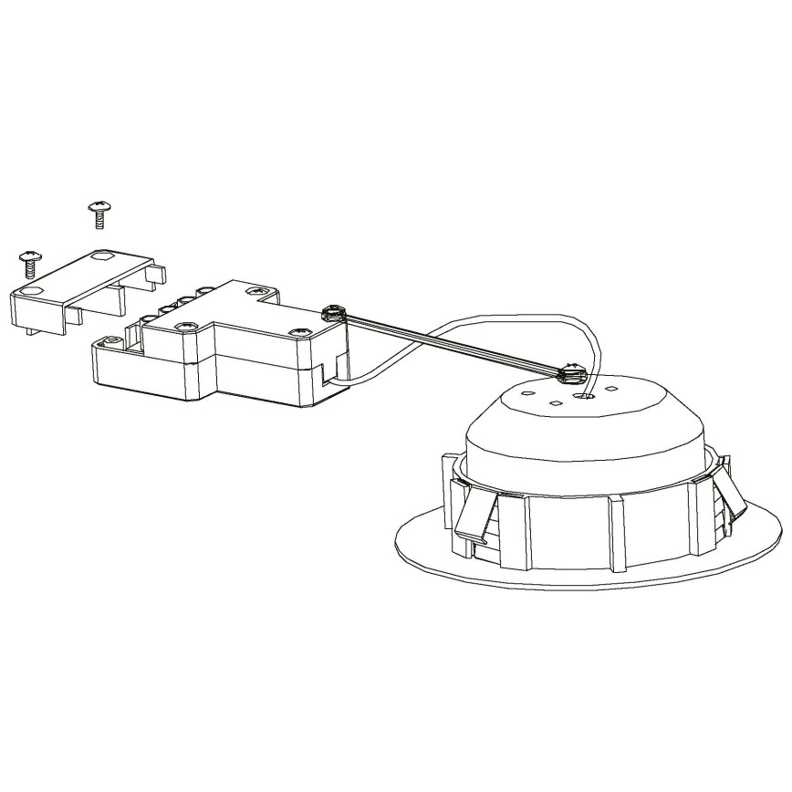 Eglo - Conjunto de 3 luminárias LED de embutir PINEDA LED/6W/230V