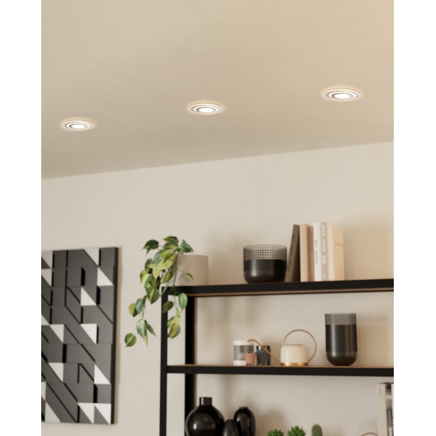 Eglo - Foco de encastrar LED 1 LED/11W/230V
