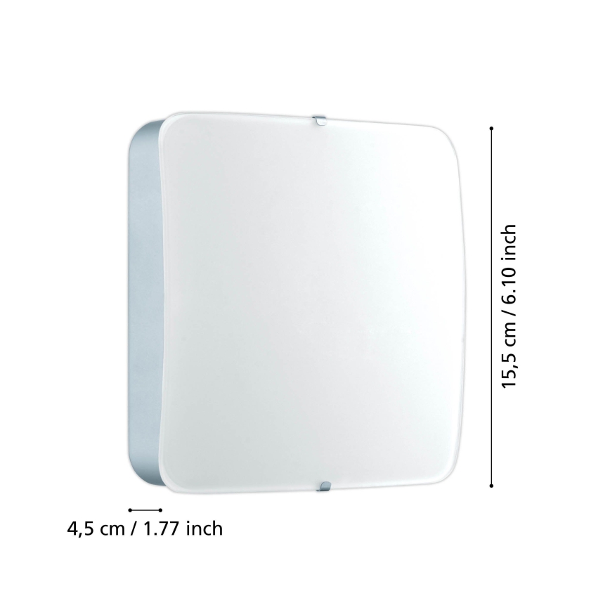 Eglo 95968 - Candeeiro de teto LED CUPELLA LED/11W/230V cromado brilhante