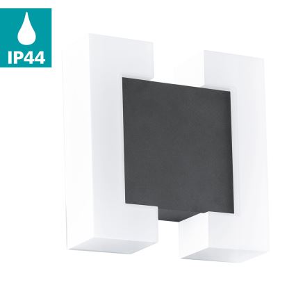 Eglo - Luz de parede LED de exterior 2xLED/4,8W IP44