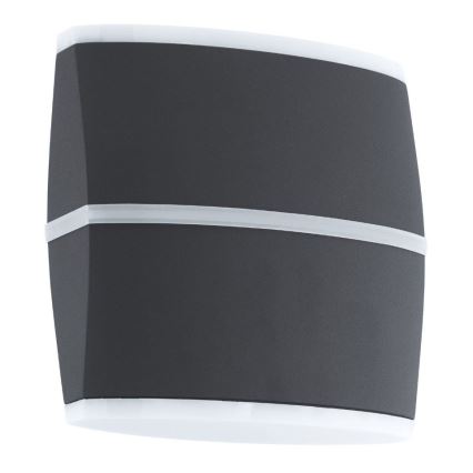 Eglo - Luz de parede LED de exterior 2xLED/6W IP44