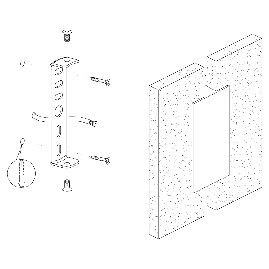 Eglo - Luz de parede LED 2 2xLED/4,5W/230V