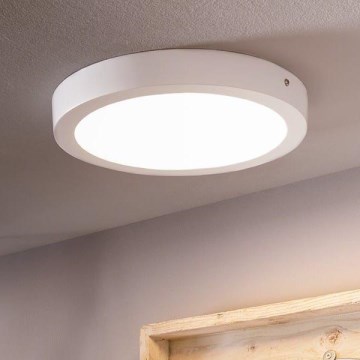 Eglo 96168 - Candeeiro de tecto LED para casa de banho FUEVA 1 LED/22W/230V IP44 Ø 30 cm