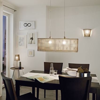 Eglo 96196 - Lâmpada de mesa SENDERO 1xE27/60W/230V