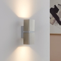 Eglo 96264 - Aplique de parede LED PASSA 2xGU10/2,8W/230V quadrado