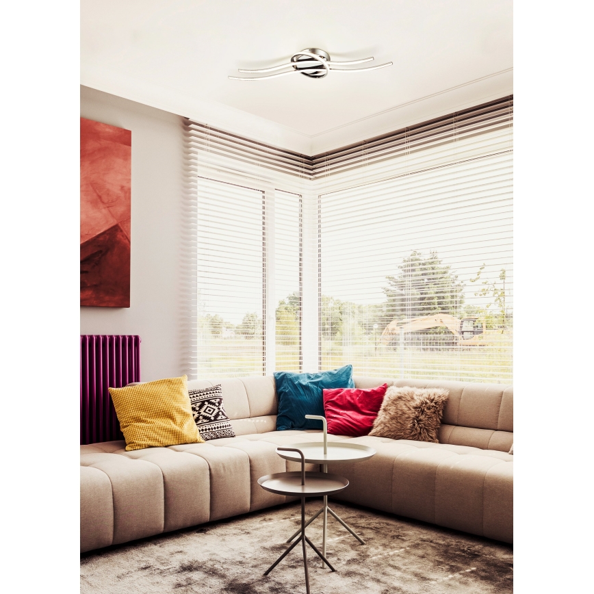 Eglo - Luz de teto LED LED/6W+LED/7W