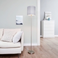 Eglo 96377 - Candeeiro de pé PASTERI 1xE27/60W/230V Ø 28 cm cinzento