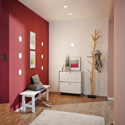 Eglo 96408 - Luminária LED dimerizável de embutir para teto FUEVA 1 LED/16,47W/230V Ø 22,5 cm