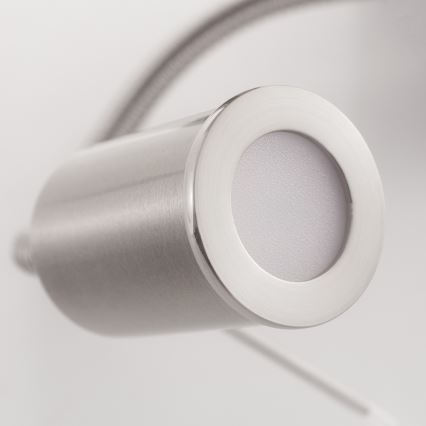 Eglo - Luminária Flexível LED 1xE27/40W+LED/3,8W taupe