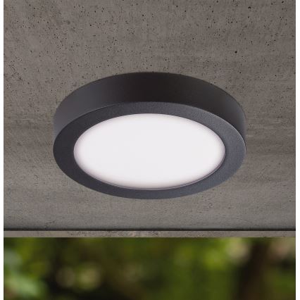 Eglo - Luz de teto de exterior LED LED/16,5W/230V IP44