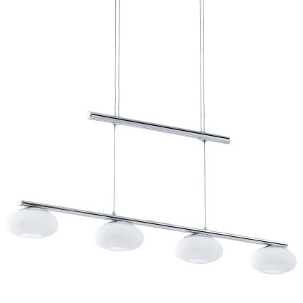Eglo - Candelabro suspenso LED com regulação 4xLED/4,5W/230V