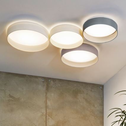 Eglo - Candeeiro de tecto dimável LED/18W/230V
