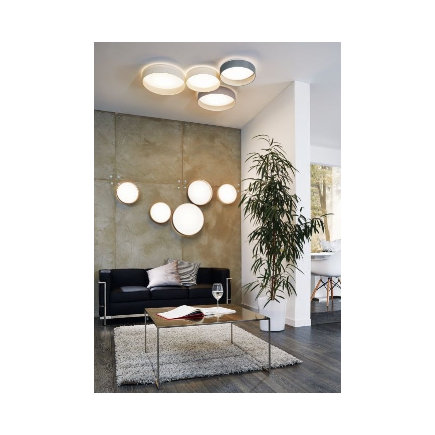 Eglo - Candeeiro de tecto dimável LED/18W/230V