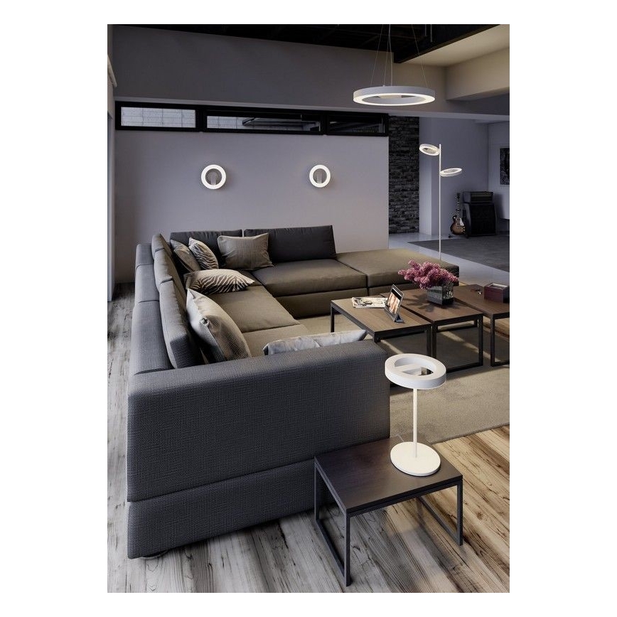 Eglo 96658 - Candeeiro de mesa LED regulável ALVENDRE LED/12W/230V