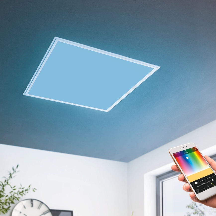 Eglo - Iluminação LED RGBW com regulação SALOBRENA-C LED/16W + controlo remoto