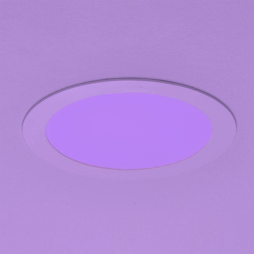 Eglo - Luminária de embutir LED RGBW dimerizável FUEVA-C LED/15,6W/230V Ø 22,5 cm